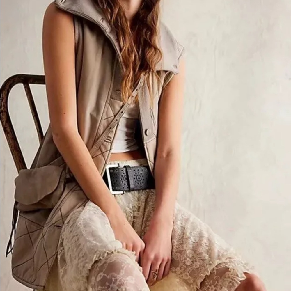 Free People We The Free Waxed Vest